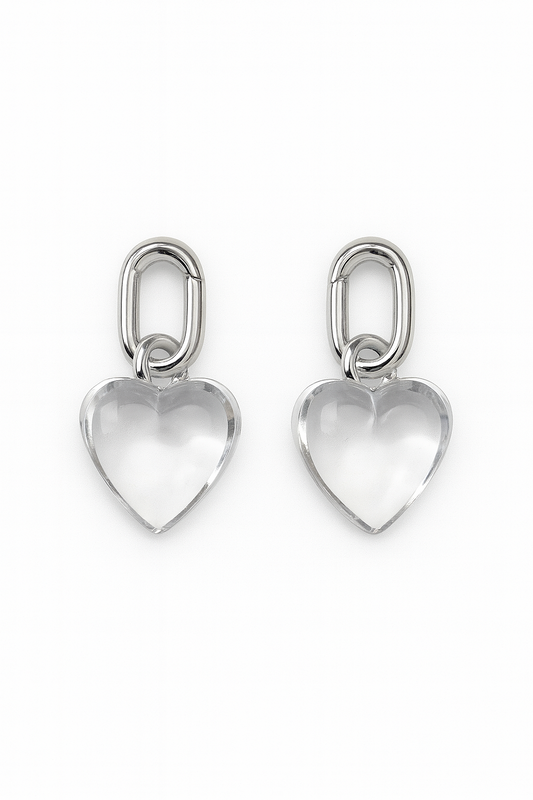 Halo Heart Earrings