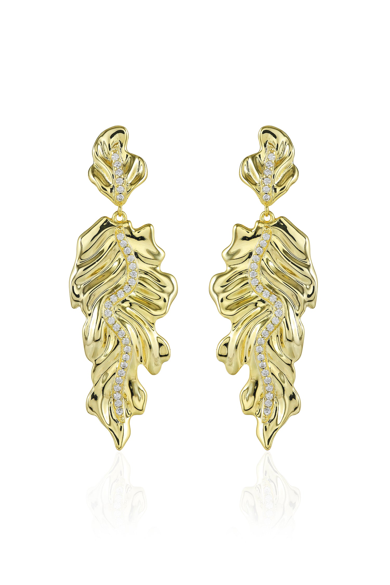 Luxe Leaf Earrings