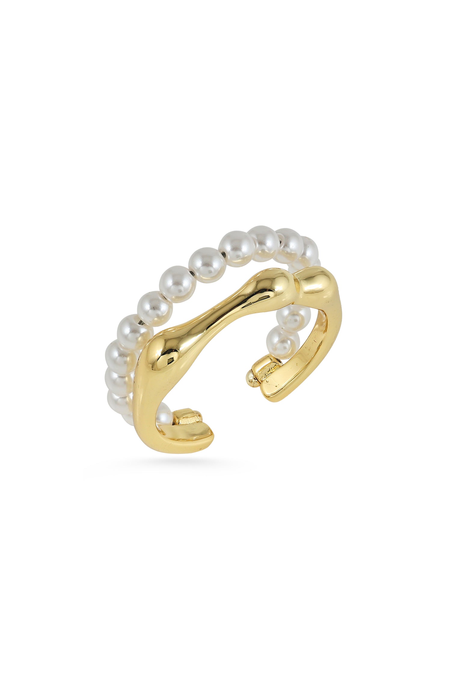 Infinity Pearl Ring