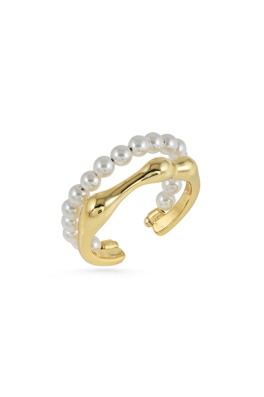 Infinity Pearl Ring