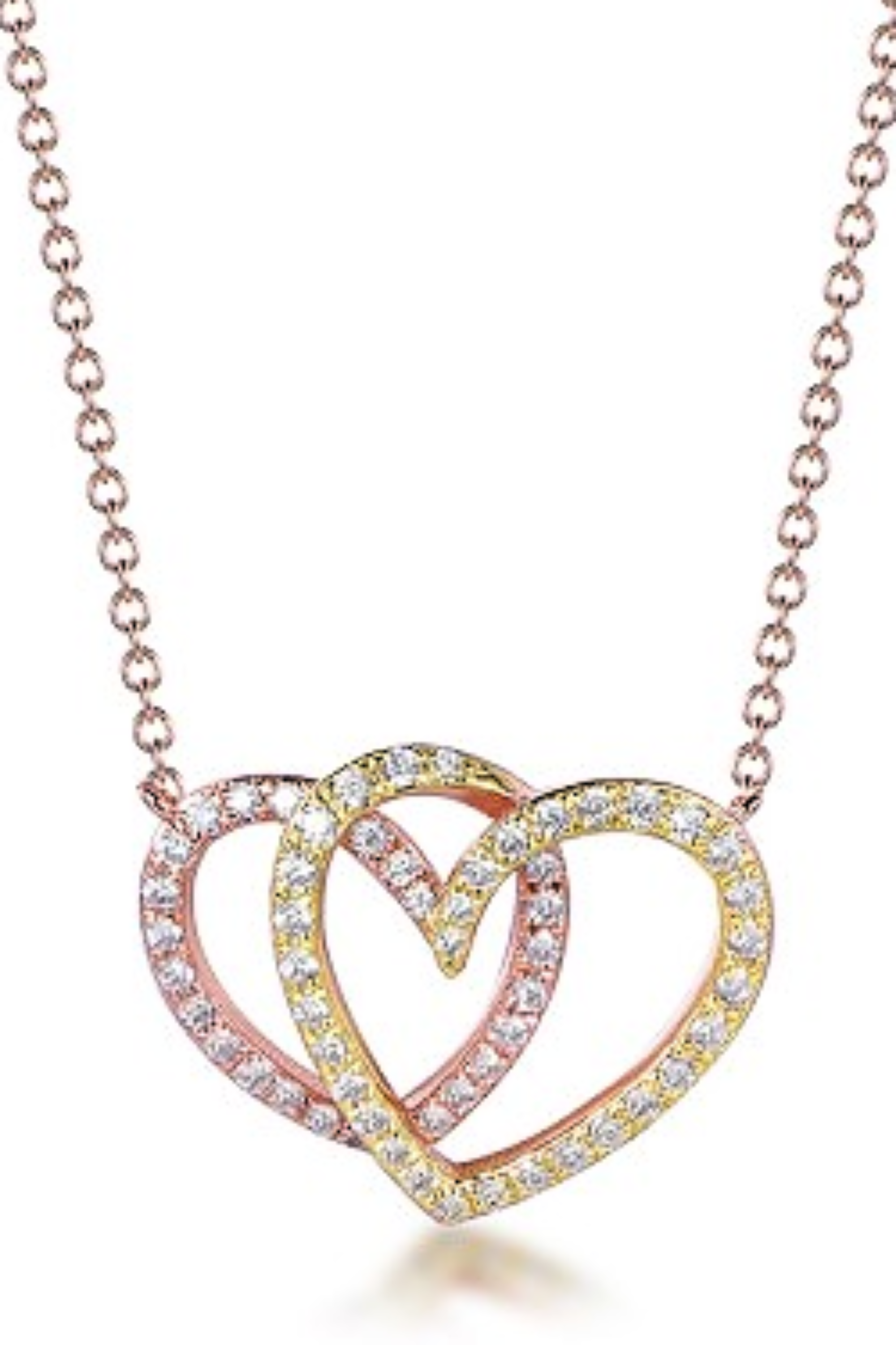 Open Hearts Necklace