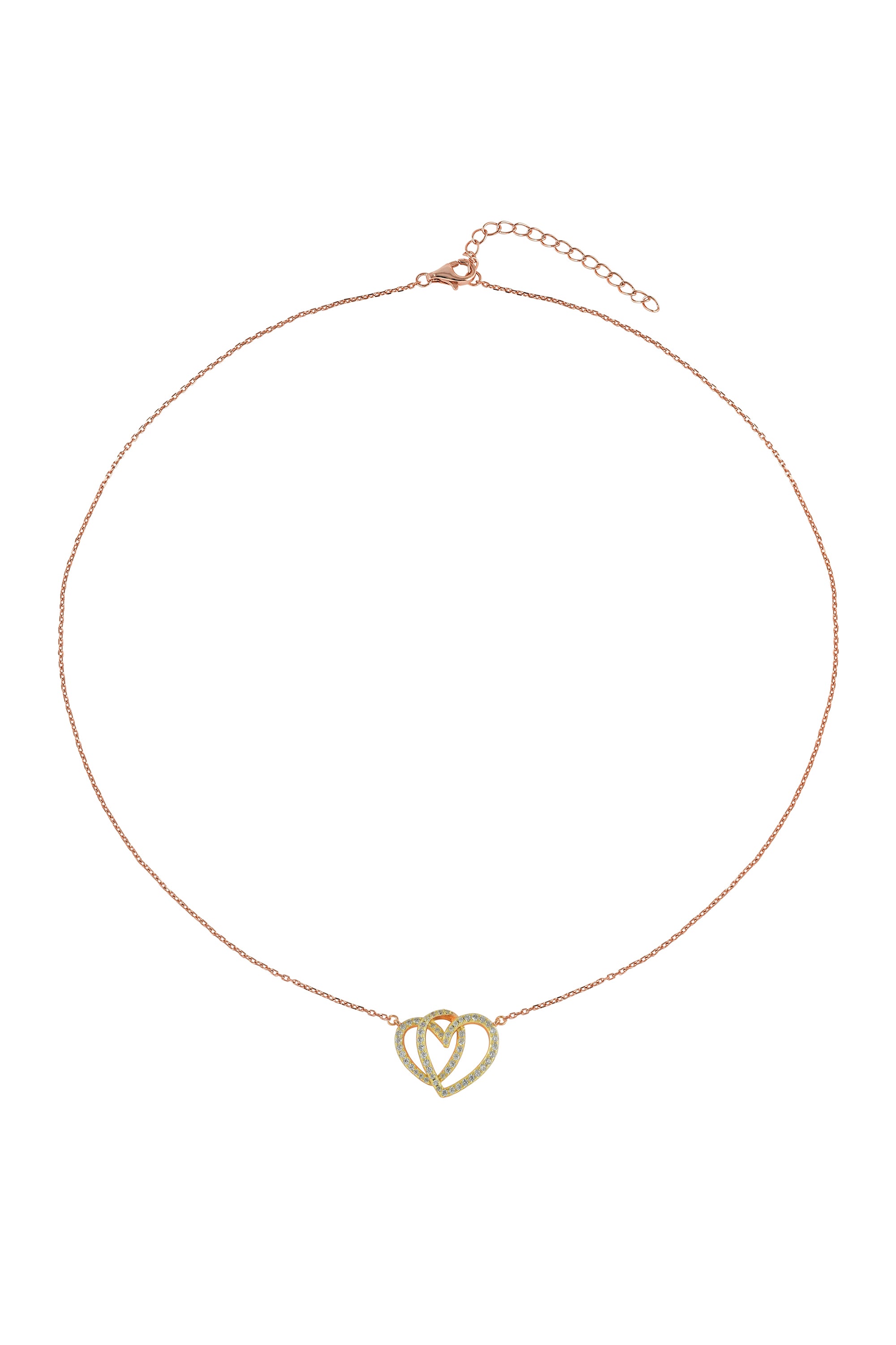 Open Hearts Necklace