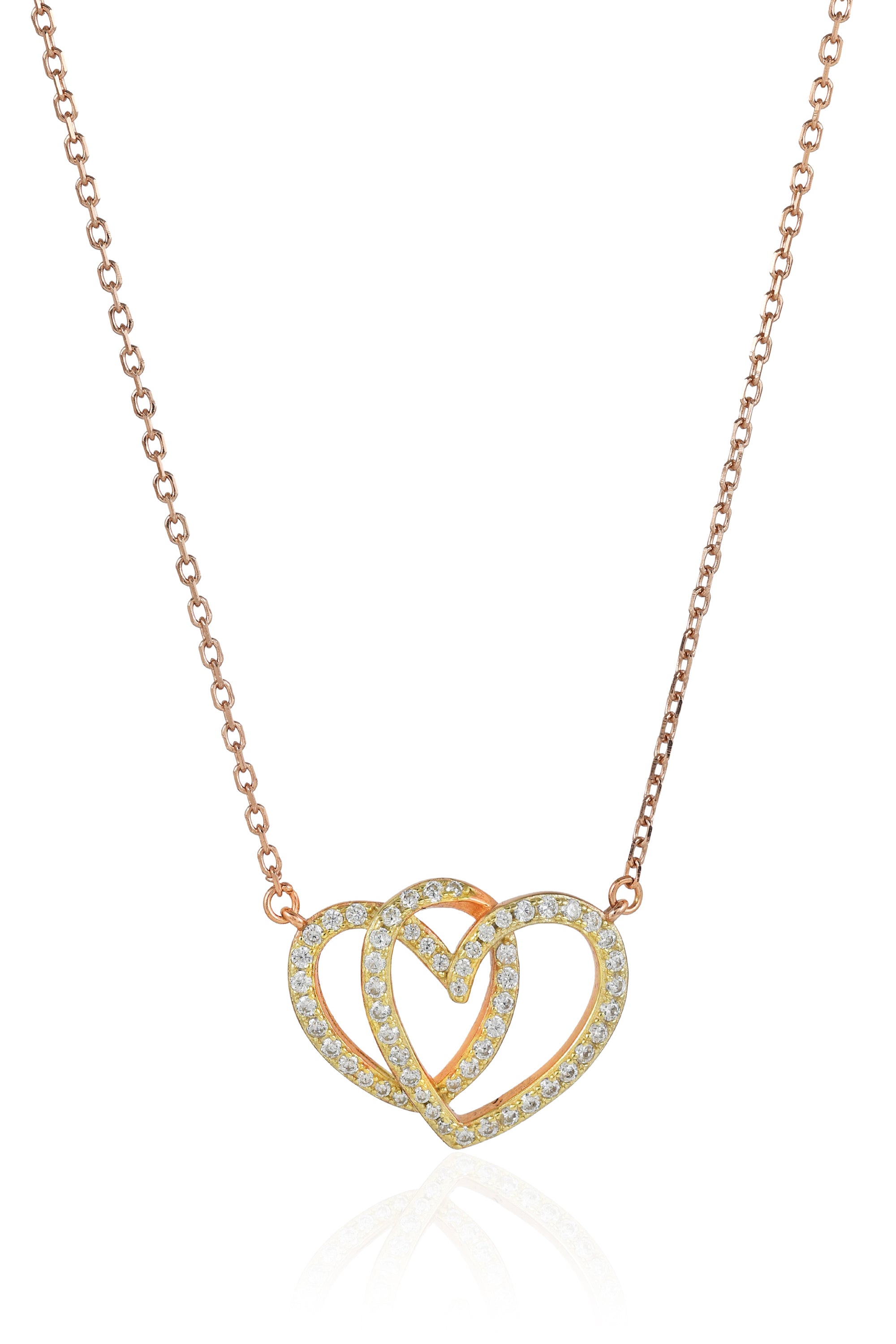 Open Hearts Necklace