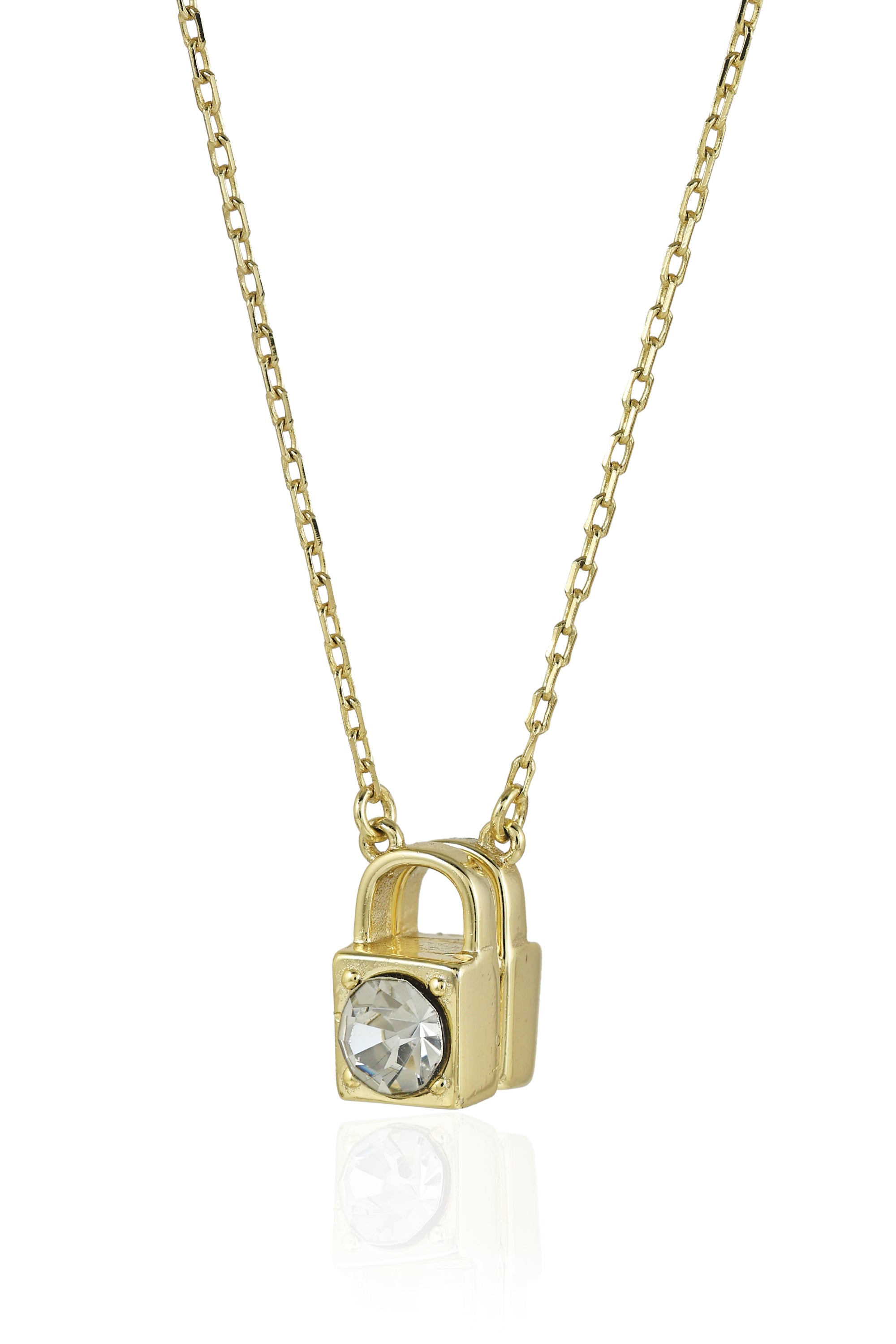 Heart on Lock Necklace