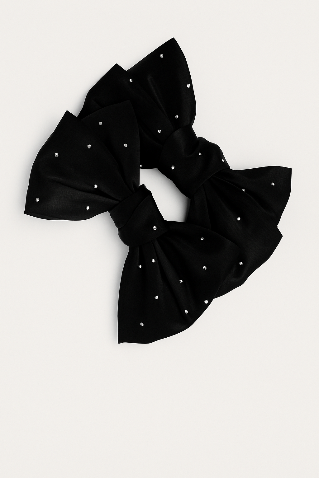 Celeste Black Shoe Clip