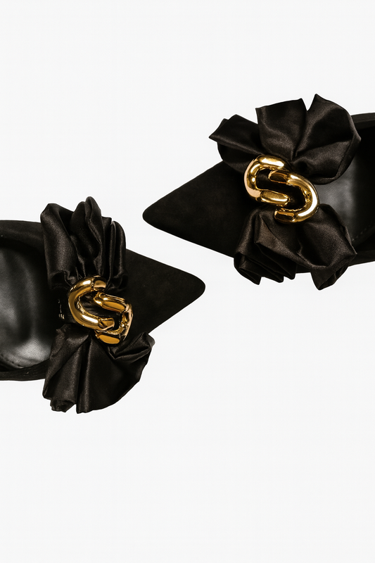 Velinka Black Shoe Clip
