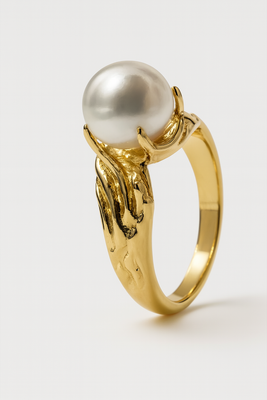 Cocktail Pearl Ring