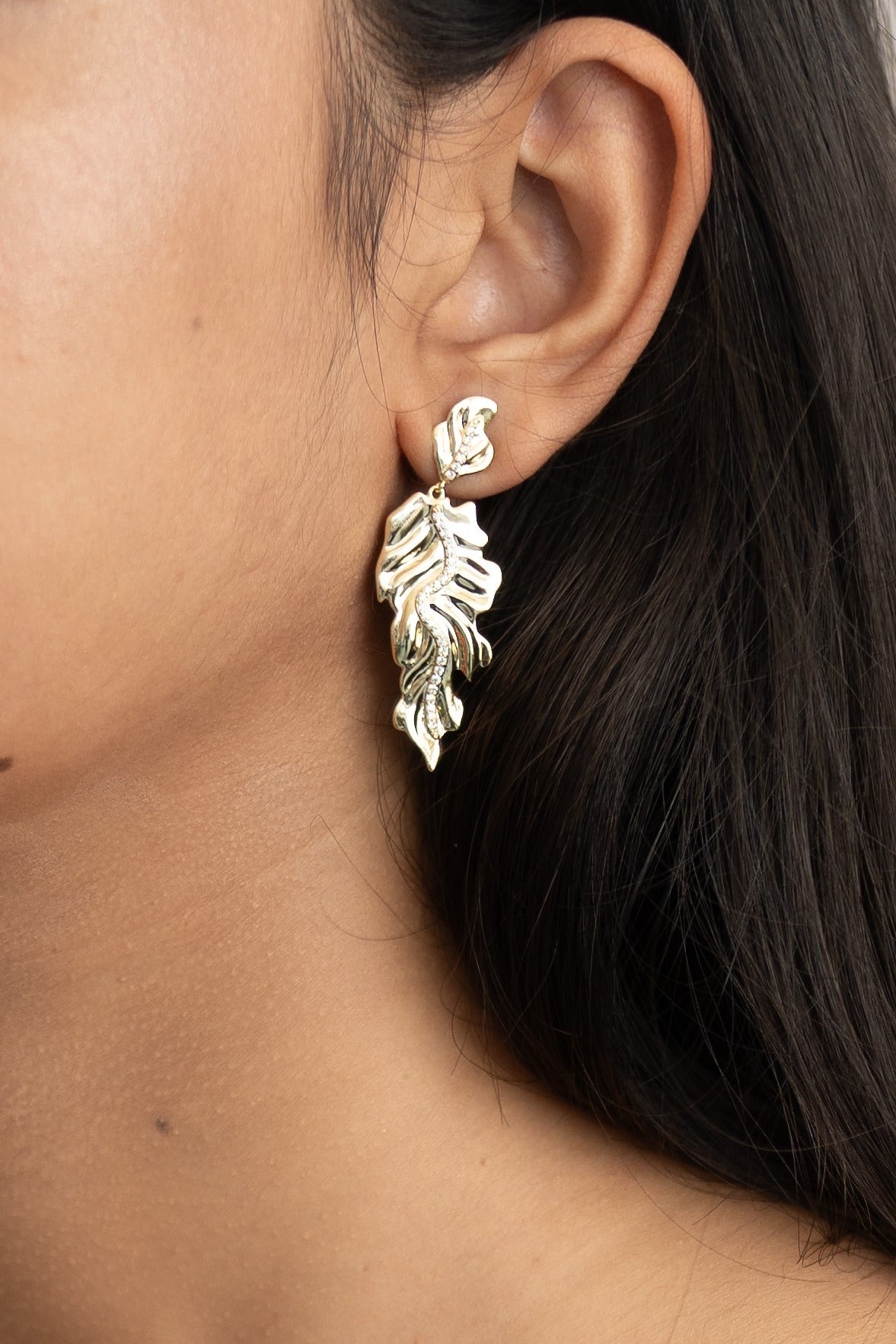 Luxe Leaf Earrings