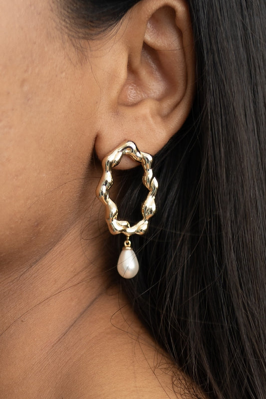 Pearl Dangle Earrings
