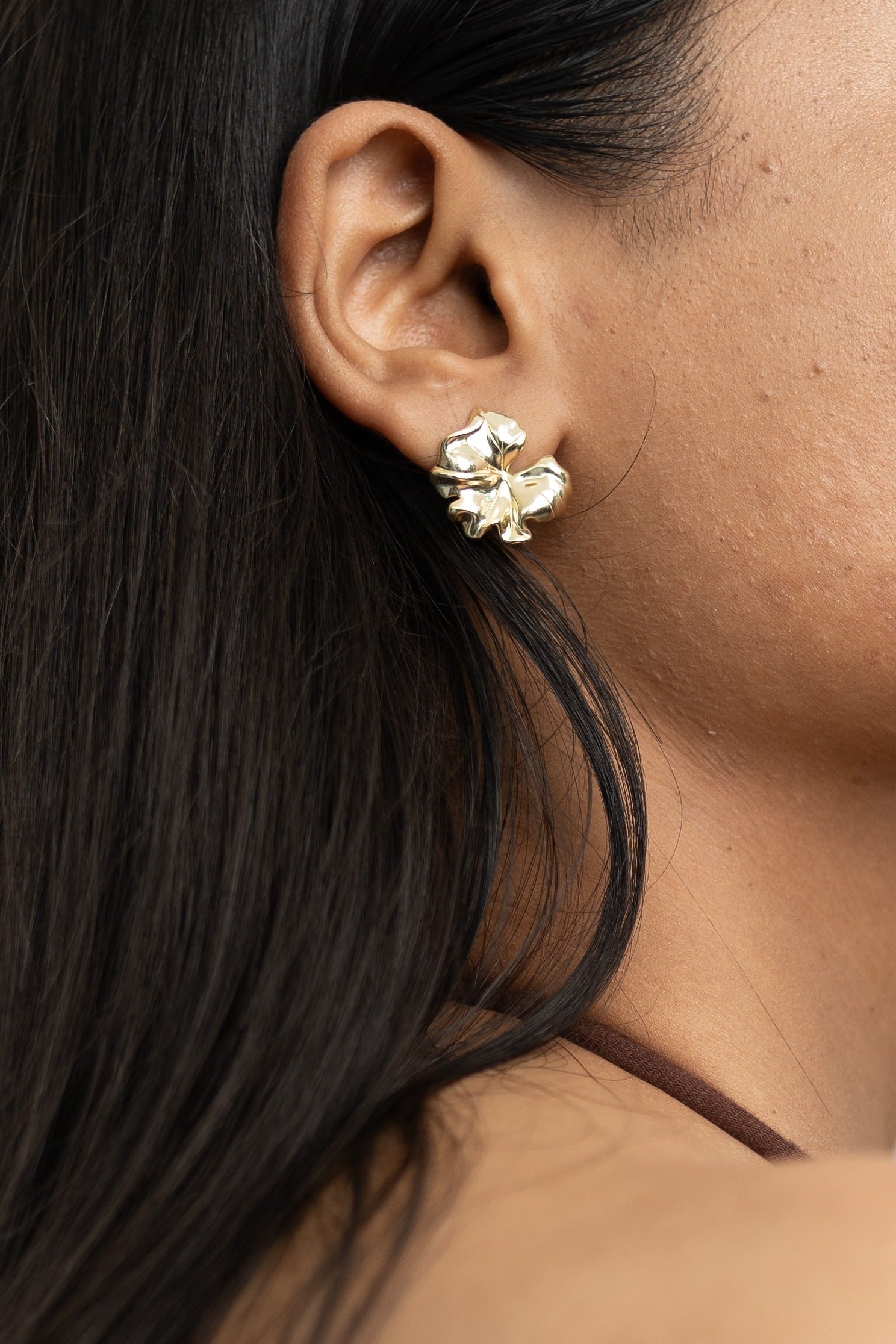 Poppy Flower Earrings