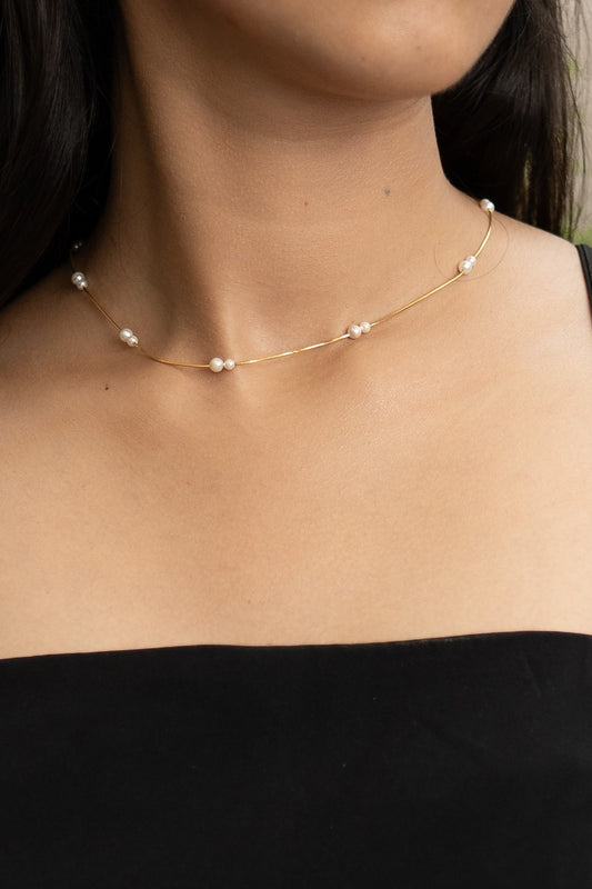 Serenity Pearl Necklace