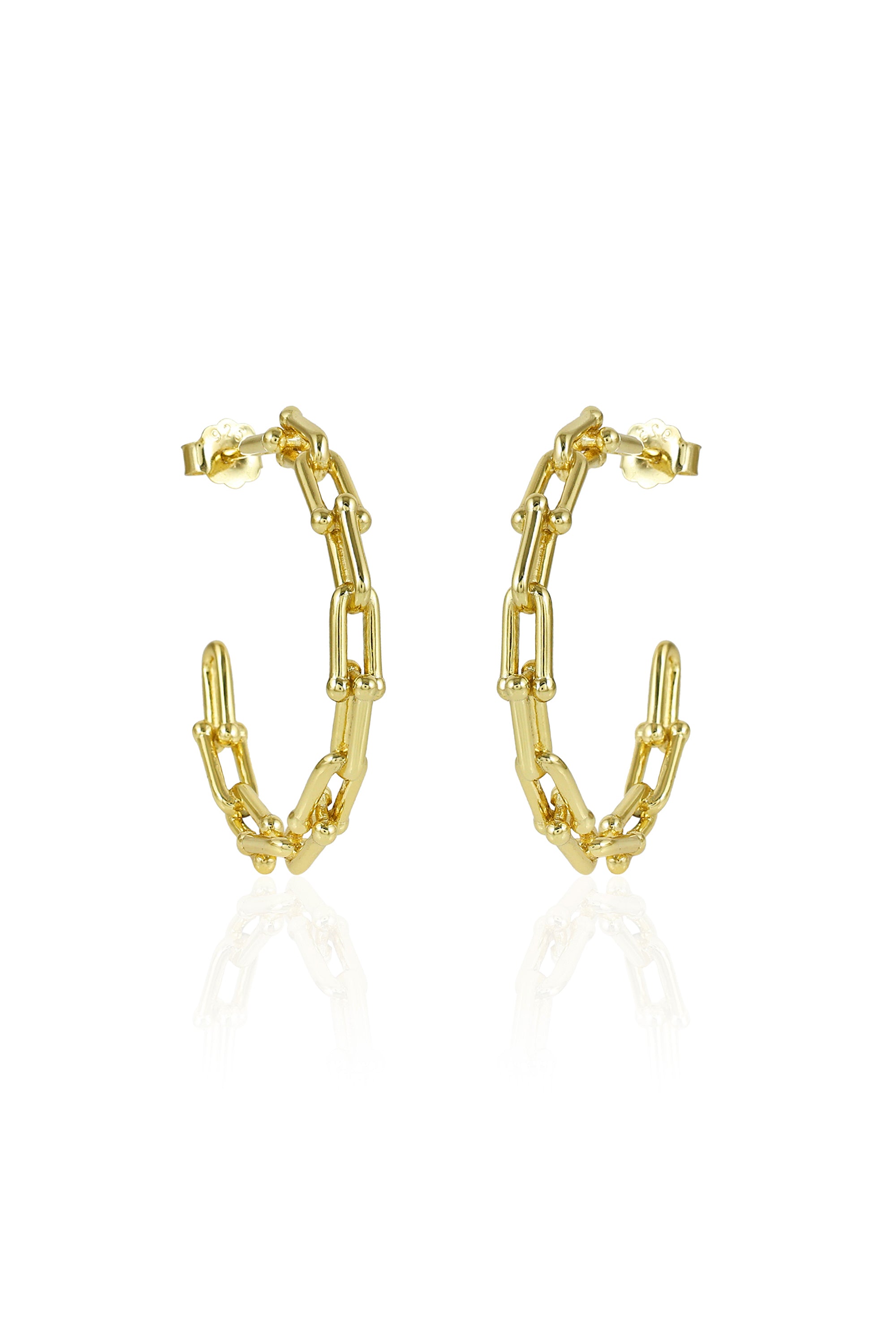 Chain Hoop Earrings