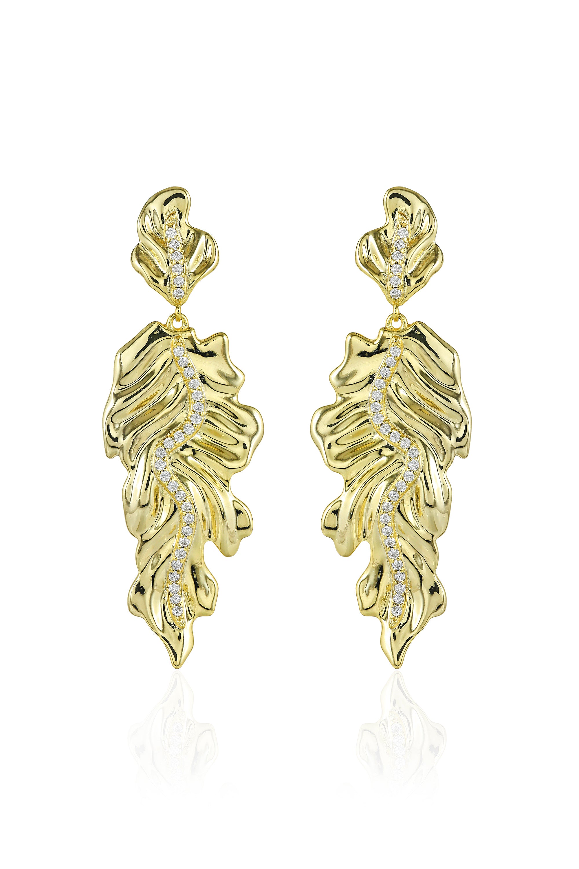 Luxe Leaf Earrings