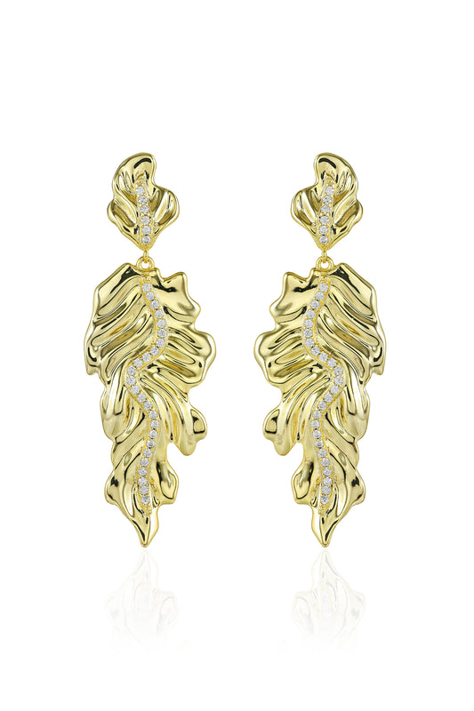 Luxe Leaf Earrings