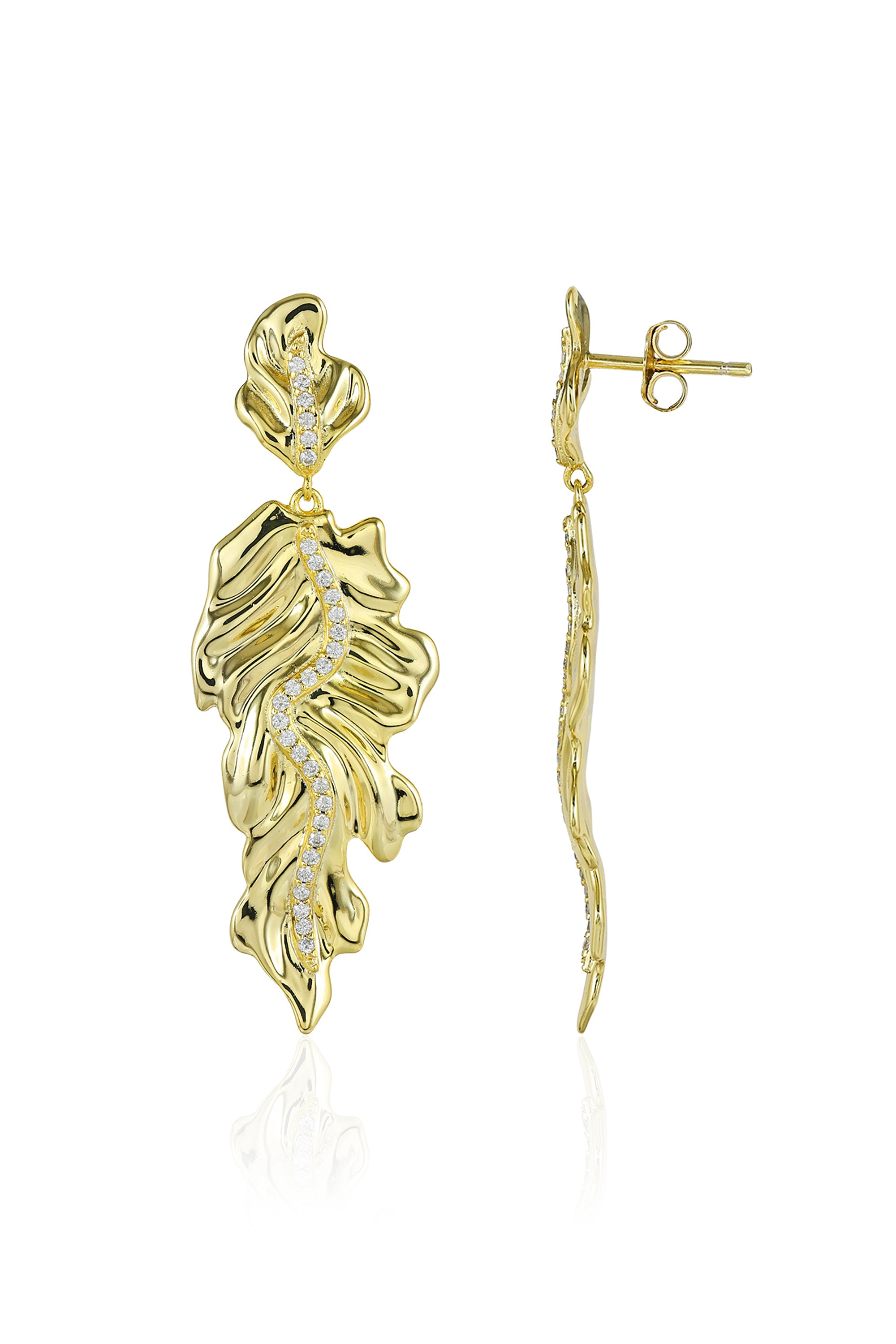 Luxe Leaf Earrings