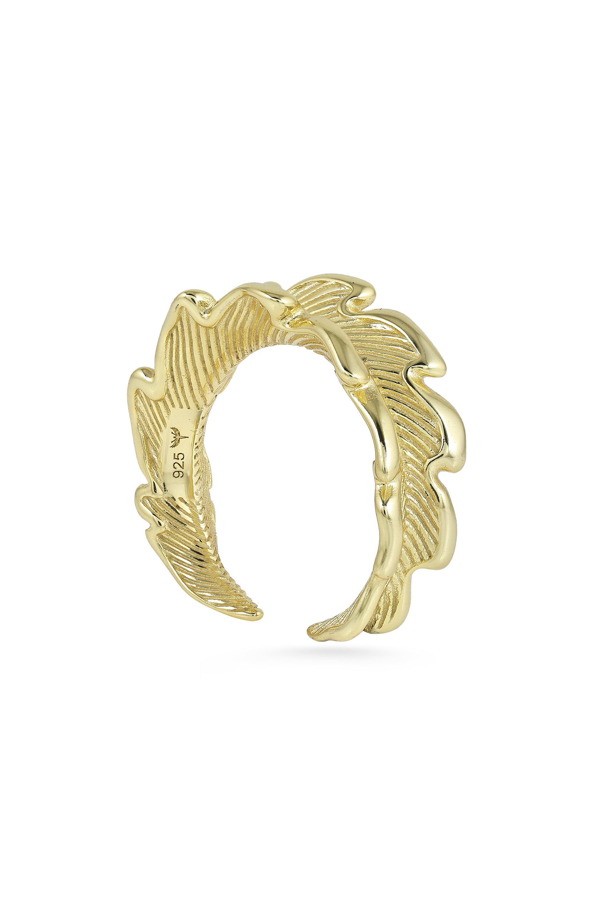 Feather Whirl Ring