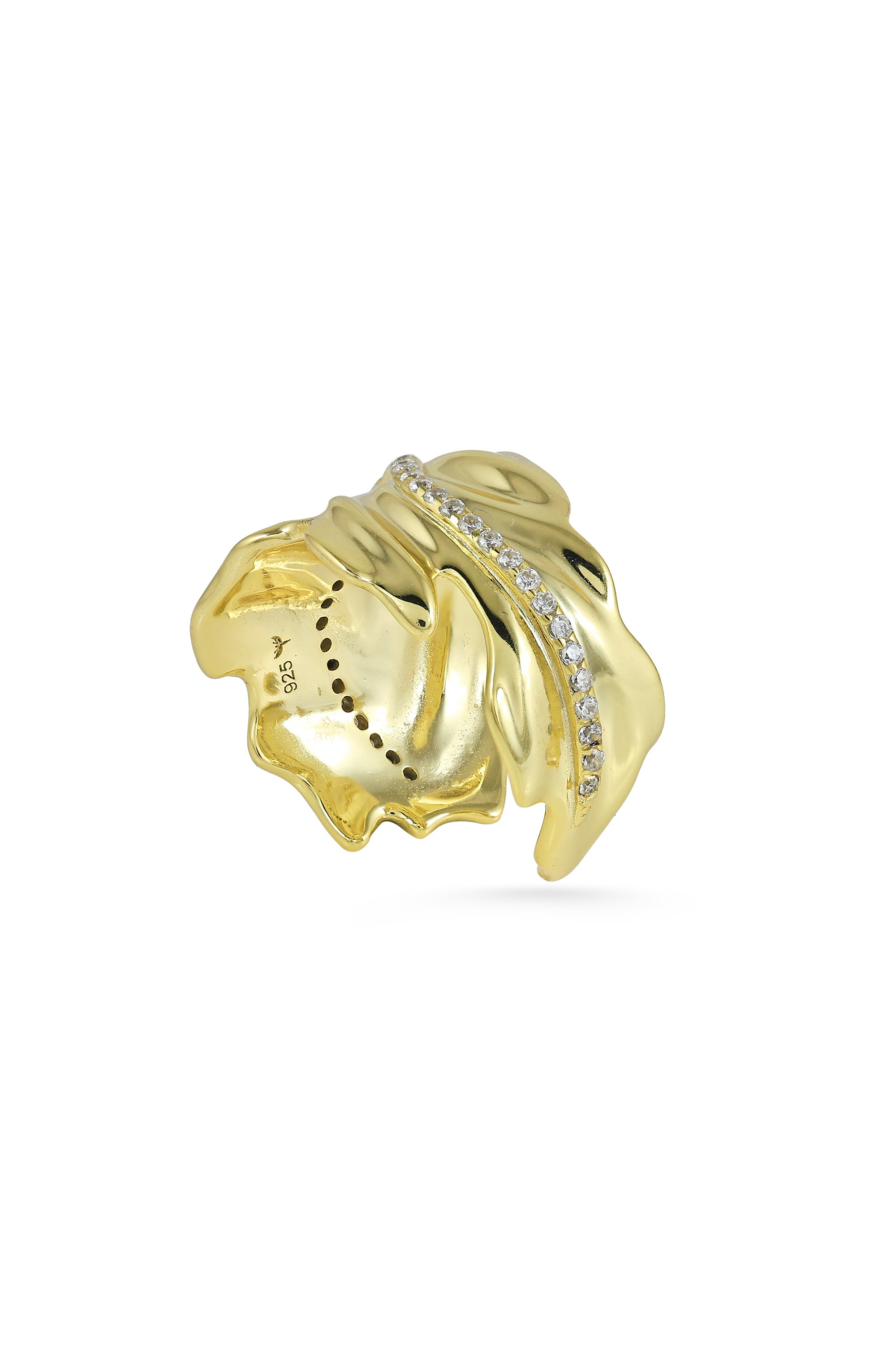Golden Drape Ring