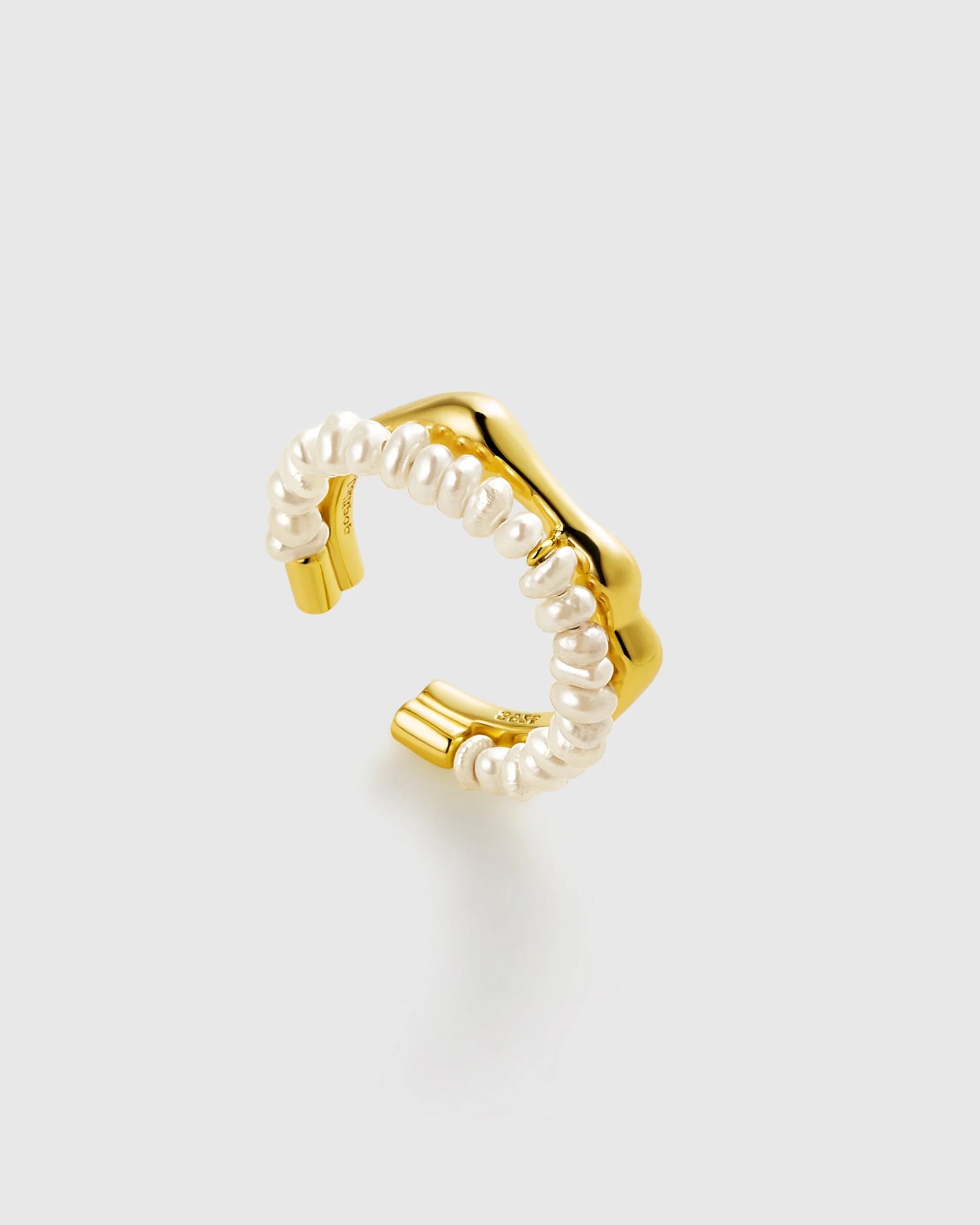 Infinity Pearl Ring