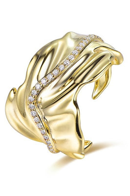 Golden Drape Ring